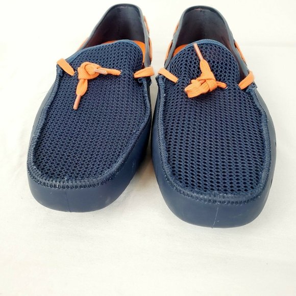 Robert Wayne Shoes Robert Wayne Floats Schooner Blue Rubber Sole